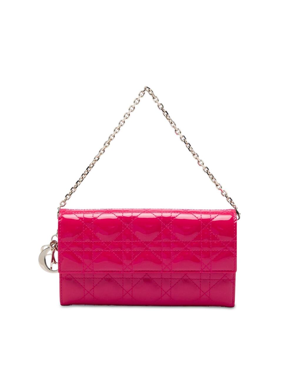 Dior Patent Cannage Lady Wallet On #359883D82B